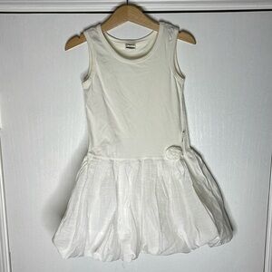 Jottum Designer White Bubble Dress